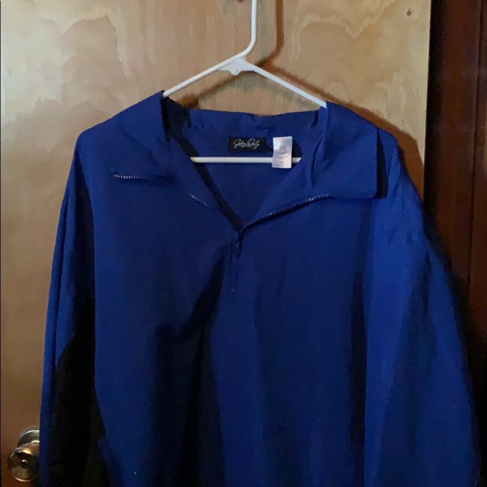 John Daly pull over golf shirt with double pockets